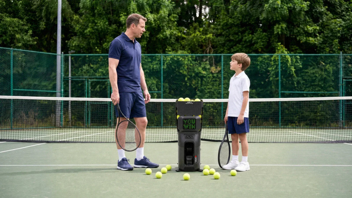 Die beste Tennisballmaschine für Kinder und Jugendliche: Sicher trainieren und mitwachsen