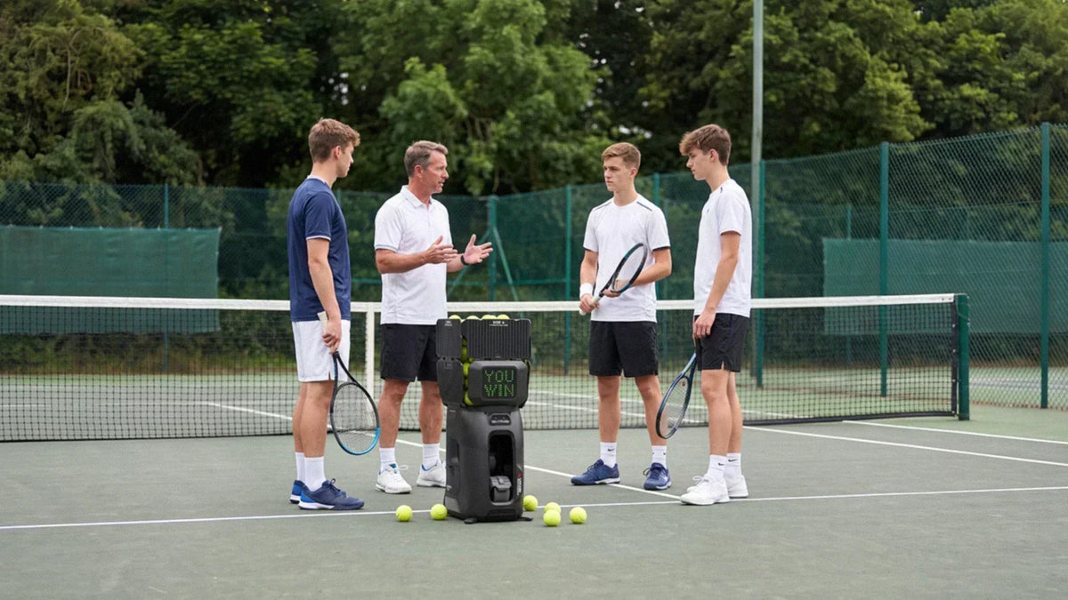 Tennisballmaschine, Trainingspartner oder Trainer: Was bringt dich schneller voran?